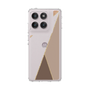 Slim Protection Case［ Marble Triangle Palette - Brown ］