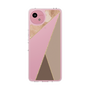 Slim Protection Case［ Marble Triangle Palette - Brown ］