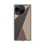 Slim Protection Case［ Marble Triangle Palette - Brown ］