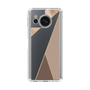 Slim Protection Case［ Marble Triangle Palette - Brown ］