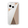 Slim Protection Case［ Marble Triangle Palette - Brown ］