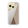 Slim Protection Case［ Marble Triangle Palette - Brown ］