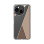 Slim Protection Case［ Marble Triangle Palette - Brown ］