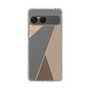 Slim Protection Case［ Marble Triangle Palette - Brown ］