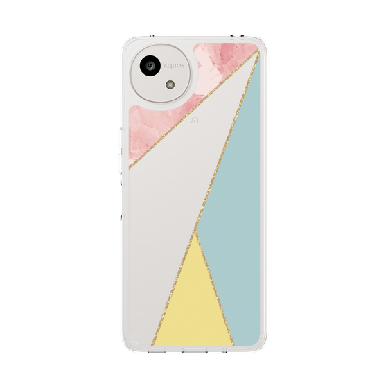 Slim Protection Case［ Marble Triangle Palette - Mix ］