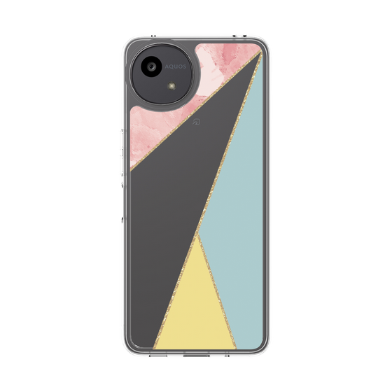 Slim Protection Case［ Marble Triangle Palette - Mix ］