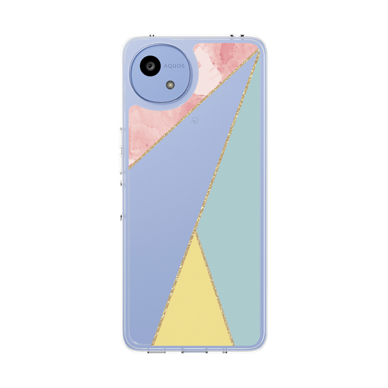 Slim Protection Case［ Marble Triangle Palette - Mix ］