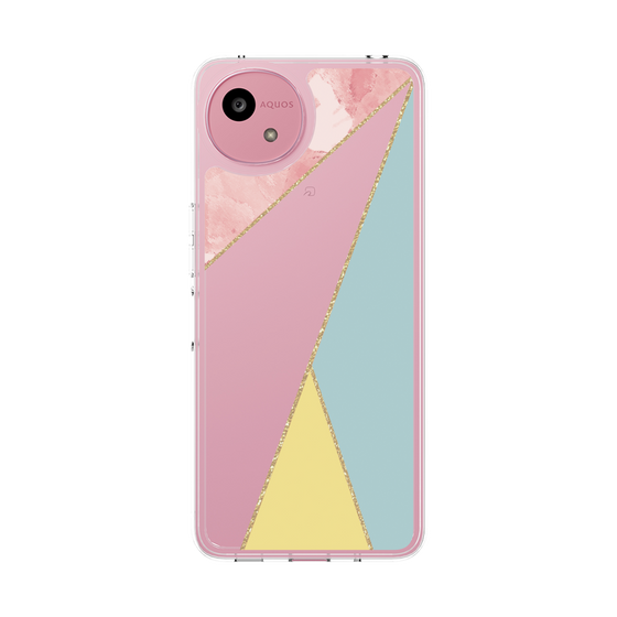 Slim Protection Case［ Marble Triangle Palette - Mix ］