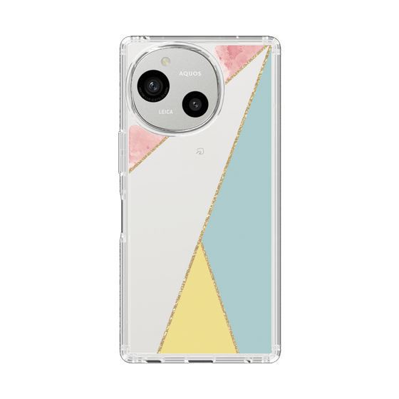 Slim Protection Case［ Marble Triangle Palette - Mix ］