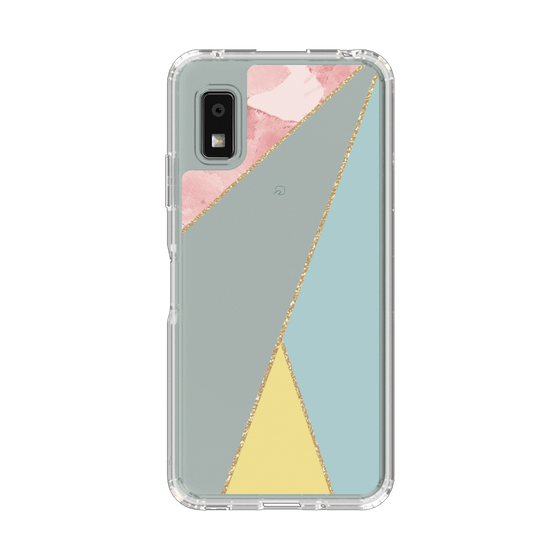 Slim Protection Case［ Marble Triangle Palette - Mix ］