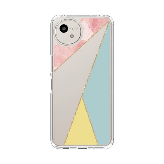 Slim Protection Case［ Marble Triangle Palette - Mix ］