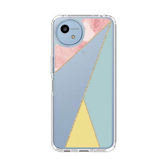 Slim Protection Case［ Marble Triangle Palette - Mix ］