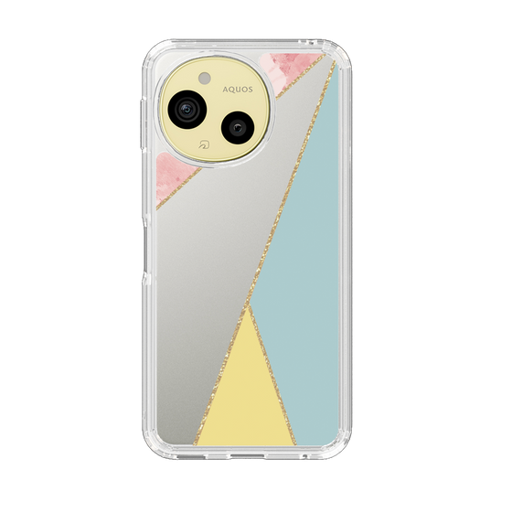 Slim Protection Case［ Marble Triangle Palette - Mix ］