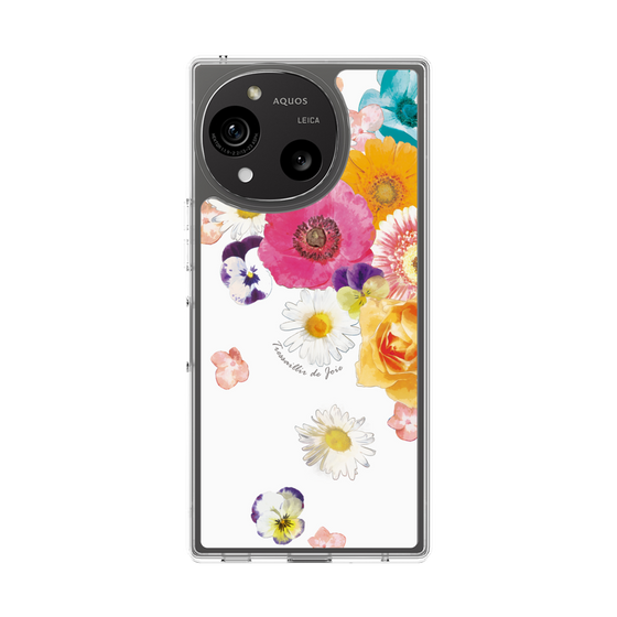 Slim Protection Case［ Flower Shower ］