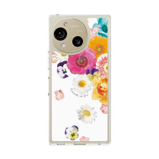 Slim Protection Case［ Flower Shower ］