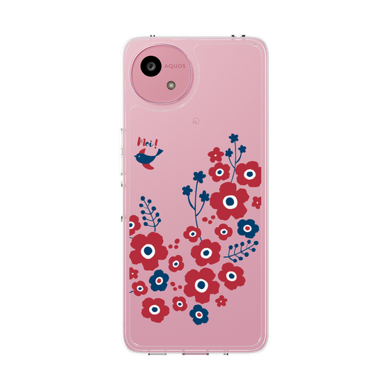Slim Protection Case［ Nordic Flower Bird ］
