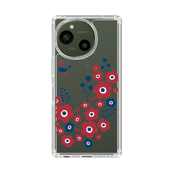 Slim Protection Case［ Nordic Flower Bird ］