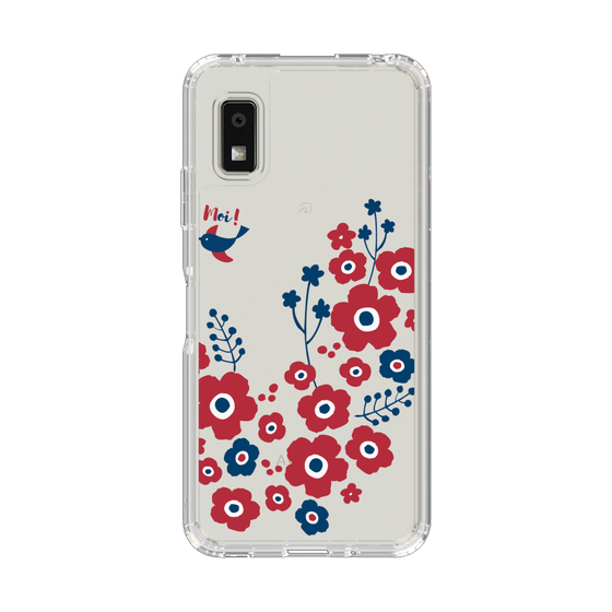 Slim Protection Case［ Nordic Flower Bird ］
