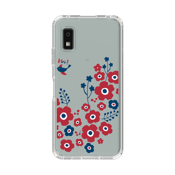 Slim Protection Case［ Nordic Flower Bird ］