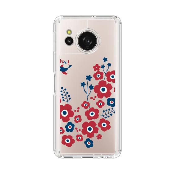 Slim Protection Case［ Nordic Flower Bird ］
