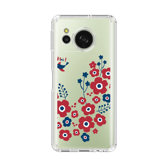 Slim Protection Case［ Nordic Flower Bird ］