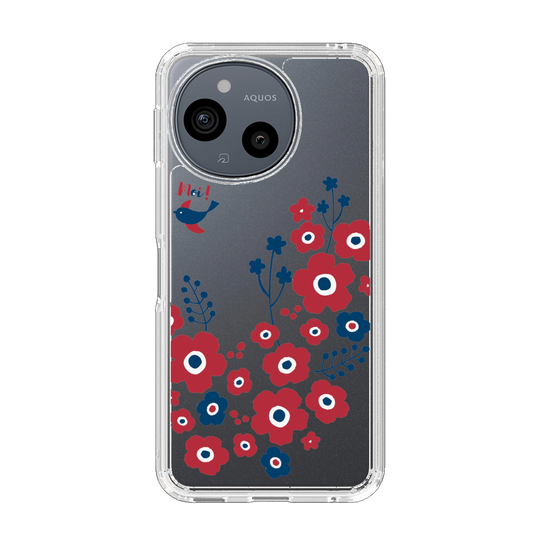 Slim Protection Case［ Nordic Flower Bird ］