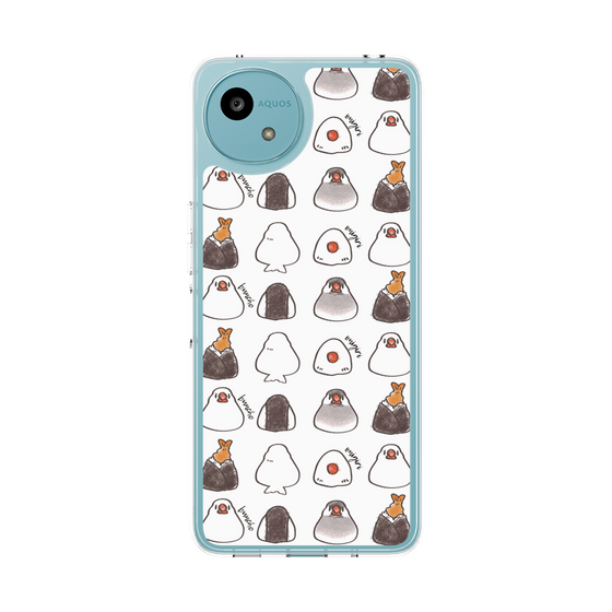 Slim Protection Case［ Rice Ball Finch (Sometimes Tempura Rice Ball) ］