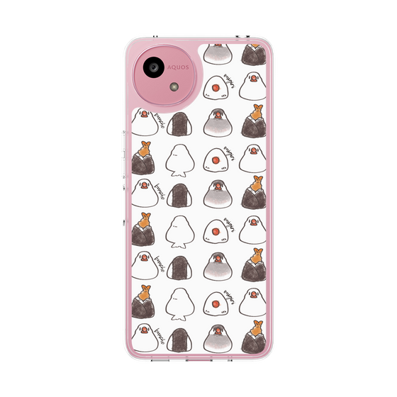 Slim Protection Case［ Rice Ball Finch (Sometimes Tempura Rice Ball) ］