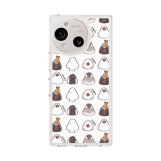 Slim Protection Case［ Rice Ball Finch (Sometimes Tempura Rice Ball) ］
