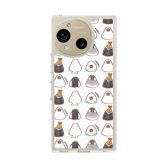 Slim Protection Case［ Rice Ball Finch (Sometimes Tempura Rice Ball) ］