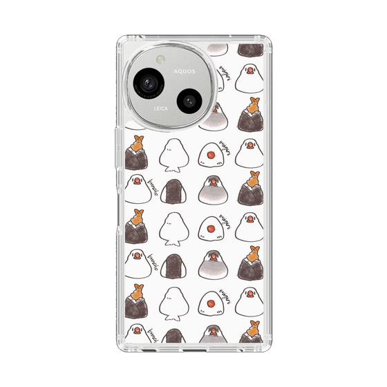 Slim Protection Case［ Rice Ball Finch (Sometimes Tempura Rice Ball) ］