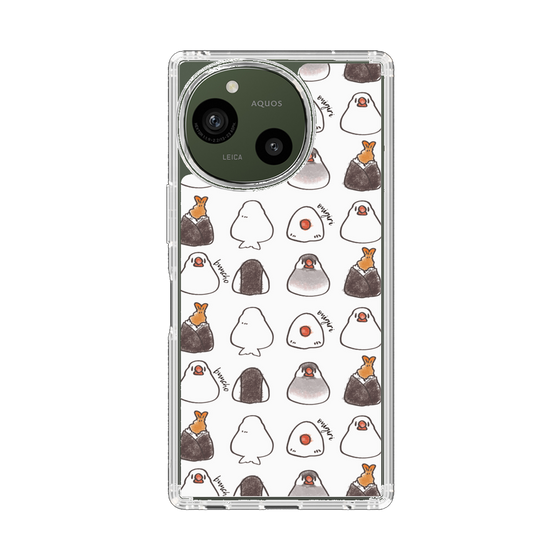 Slim Protection Case［ Rice Ball Finch (Sometimes Tempura Rice Ball) ］