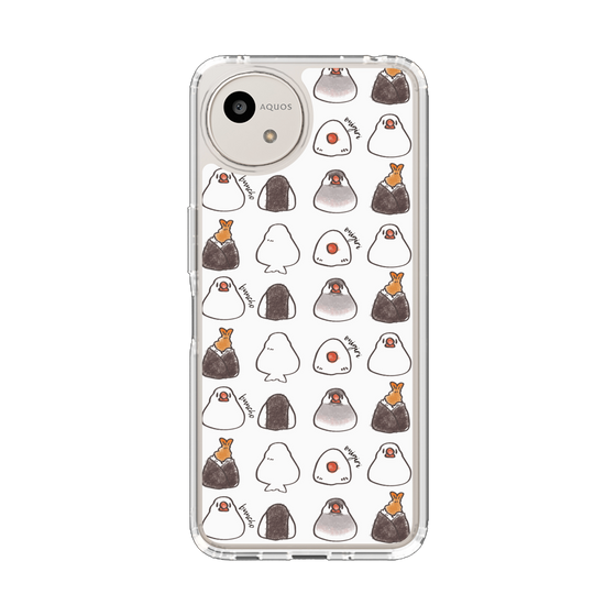 Slim Protection Case［ Rice Ball Finch (Sometimes Tempura Rice Ball) ］