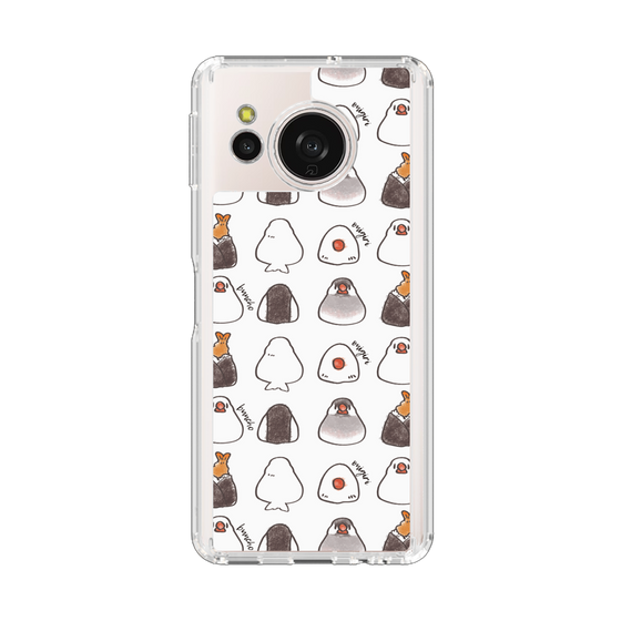 Slim Protection Case［ Rice Ball Finch (Sometimes Tempura Rice Ball) ］