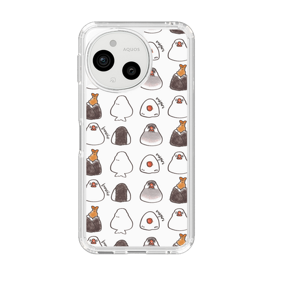 Slim Protection Case［ Rice Ball Finch (Sometimes Tempura Rice Ball) ］