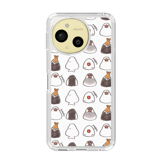 Slim Protection Case［ Rice Ball Finch (Sometimes Tempura Rice Ball) ］