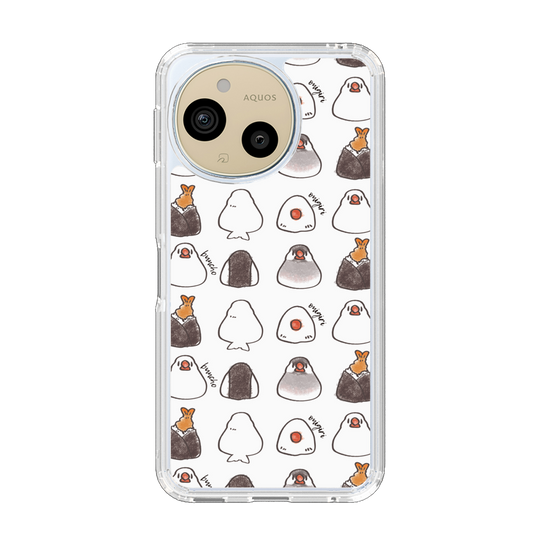 Slim Protection Case［ Rice Ball Finch (Sometimes Tempura Rice Ball) ］