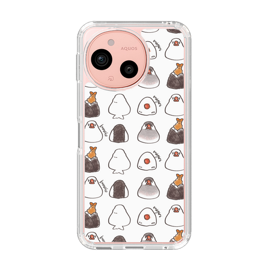 Slim Protection Case［ Rice Ball Finch (Sometimes Tempura Rice Ball) ］