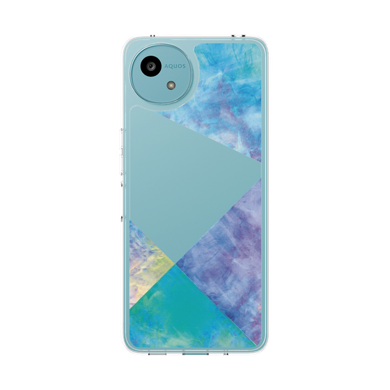 Slim Protection Case［ Sunrise Pastel Palette - Blue ］