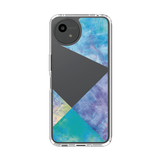 Slim Protection Case［ Sunrise Pastel Palette - Blue ］