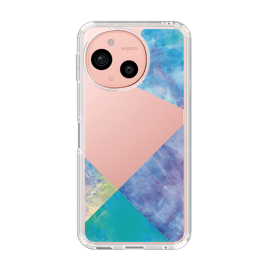 Slim Protection Case［ Sunrise Pastel Palette - Blue ］
