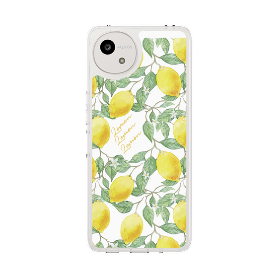 Slim Protection Case［ Artistic Lemon ］