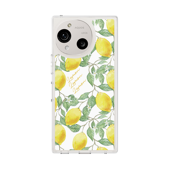 Slim Protection Case［ Artistic Lemon ］