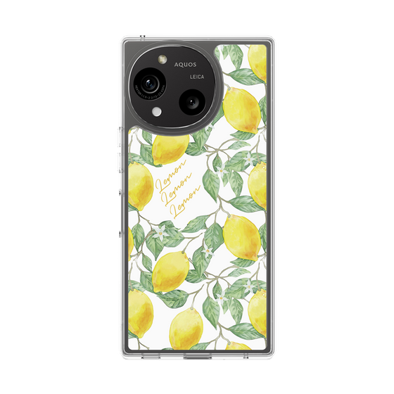 Slim Protection Case［ Artistic Lemon ］