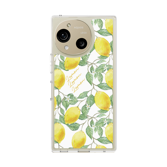 Slim Protection Case［ Artistic Lemon ］