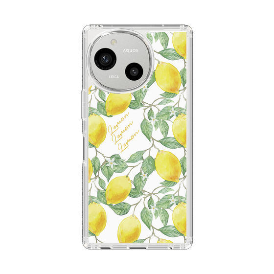 Slim Protection Case［ Artistic Lemon ］