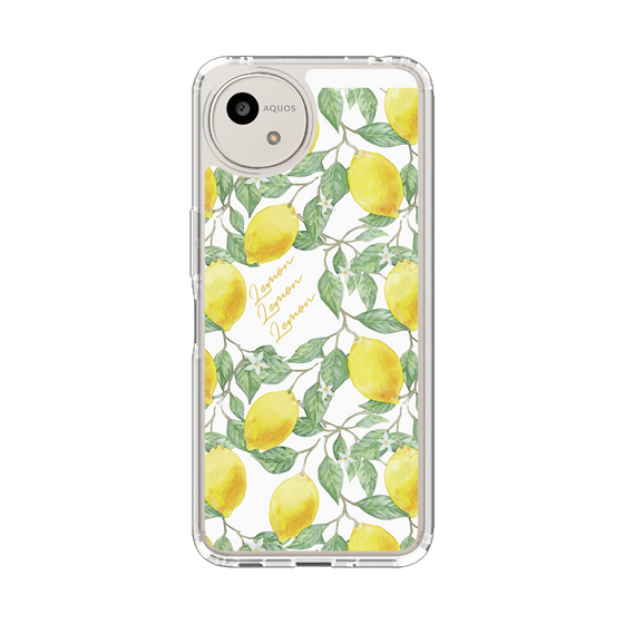 Slim Protection Case［ Artistic Lemon ］