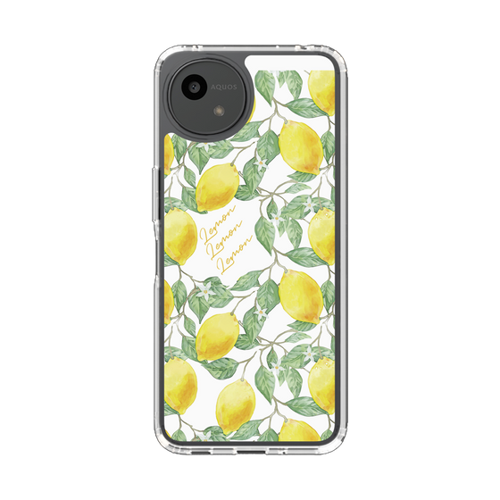 Slim Protection Case［ Artistic Lemon ］