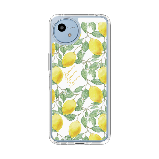 Slim Protection Case［ Artistic Lemon ］