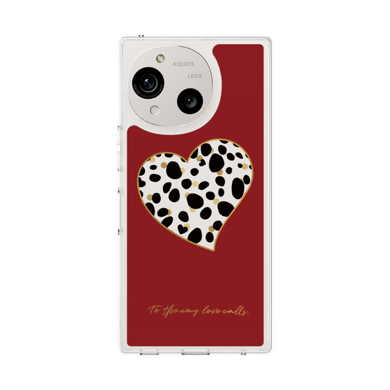 Slim Protection Case［ Dalmatian Heart ］